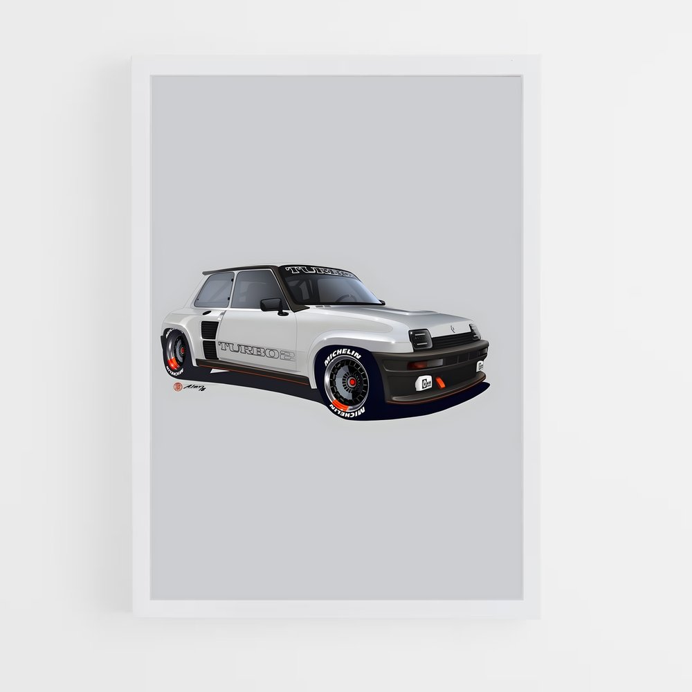Poster à propulsion dynamique – affiche Renault (vue 3)